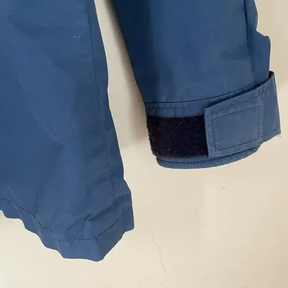 RARE Vintage 80s North Face Gore-Tex Mountain Anorak Hooded Blue Jacket Men Sz L